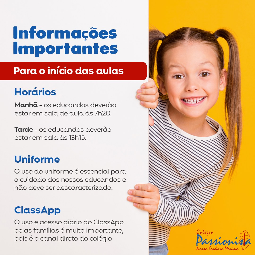 Informaes Importantes Nossa Senhora Menina