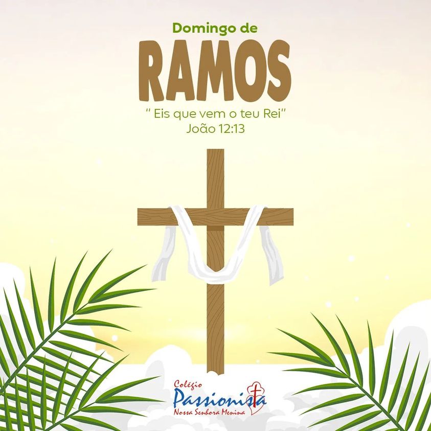 Domingo de Ramos Nossa Senhora Menina