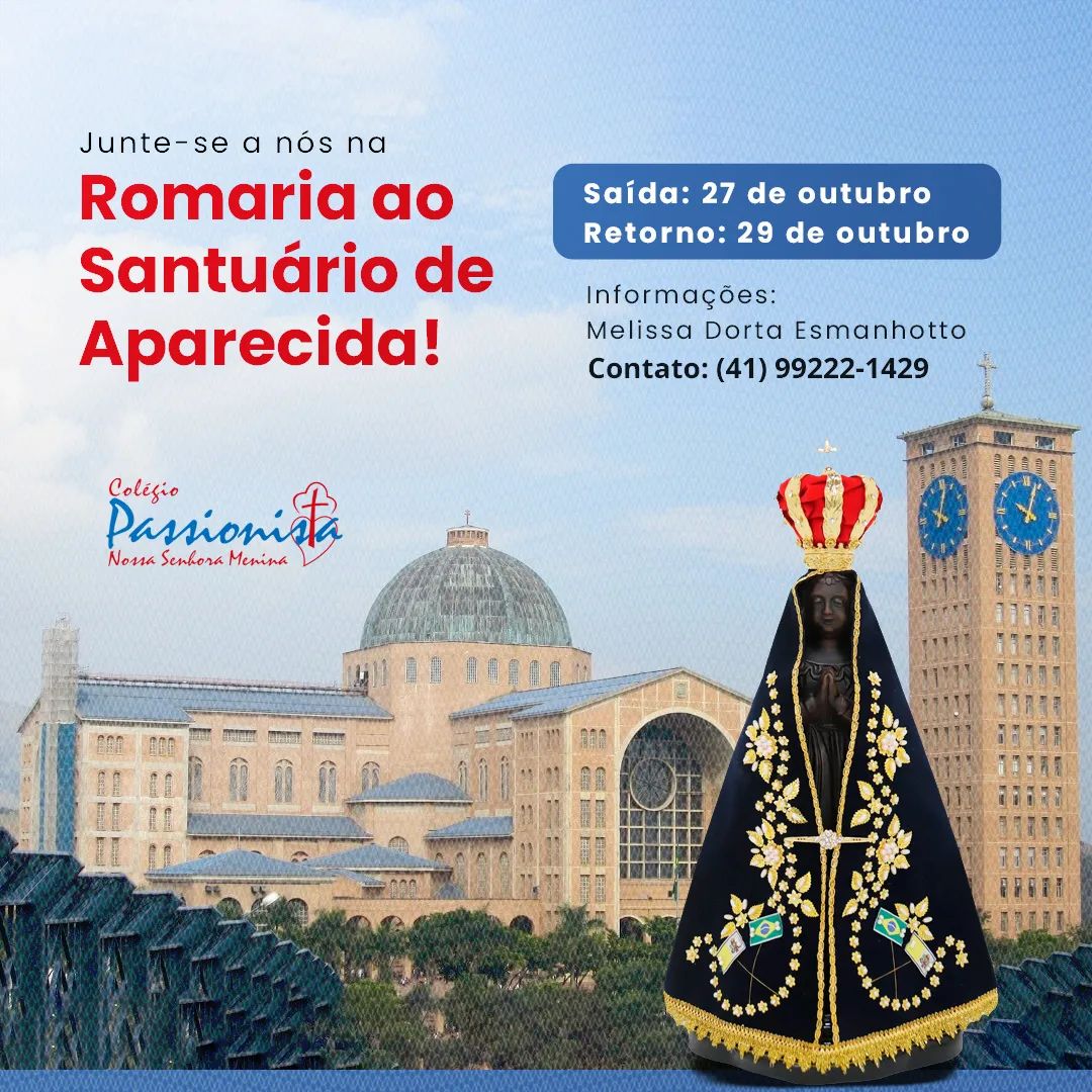 Romaria ao Santurio de Aparecida Nossa Senhora Menina