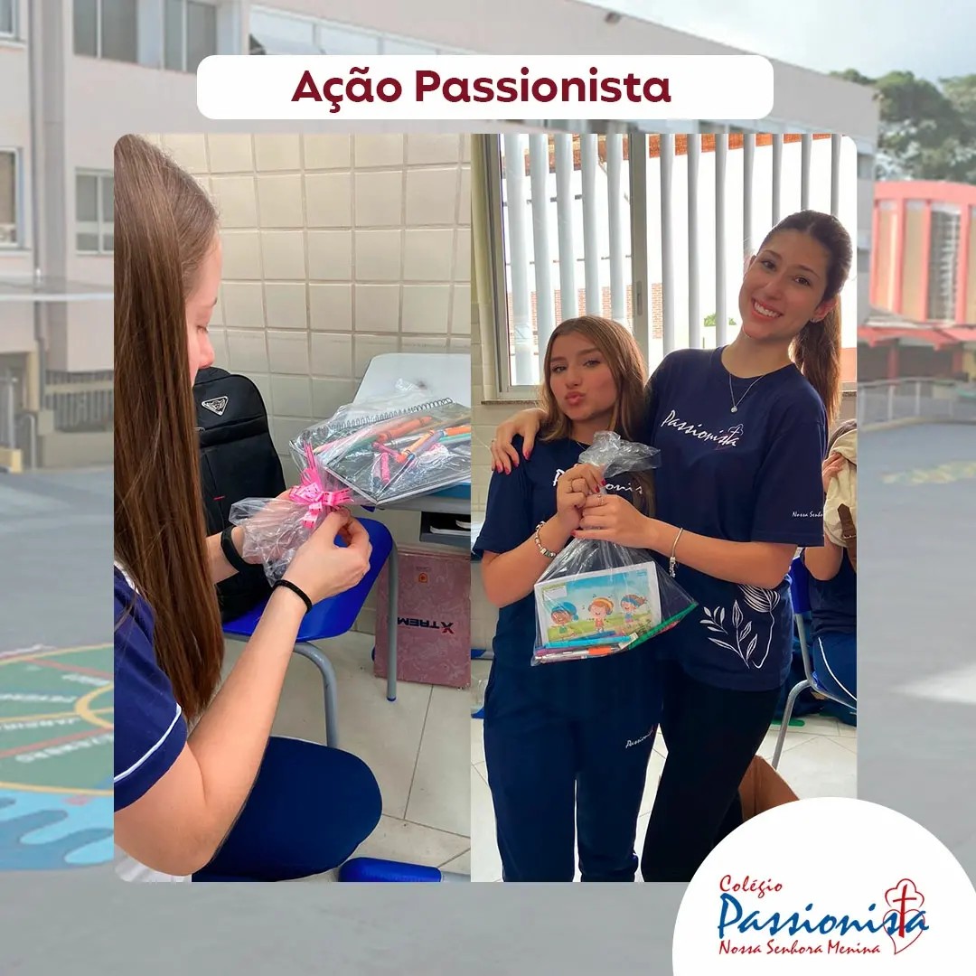 Orgulho Passionista em ao! Nossa Senhora Menina