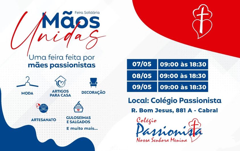 Feira Solidria Mos Unidas Nossa Senhora Menina
