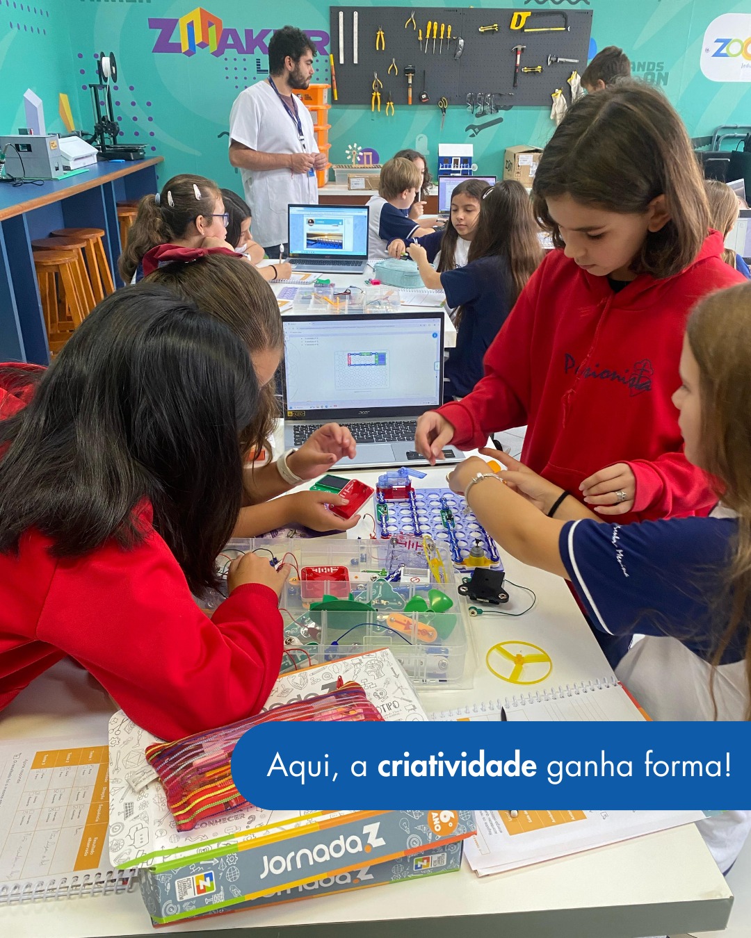 A Criatividade ganha vida! Nossa Senhora Menina