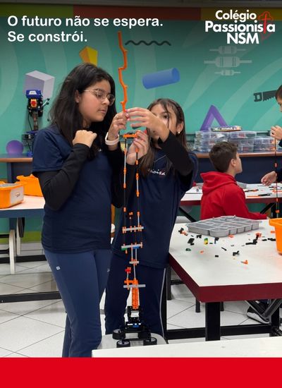 O futuro n�o se espera, se constr�i Nossa Senhora Menina