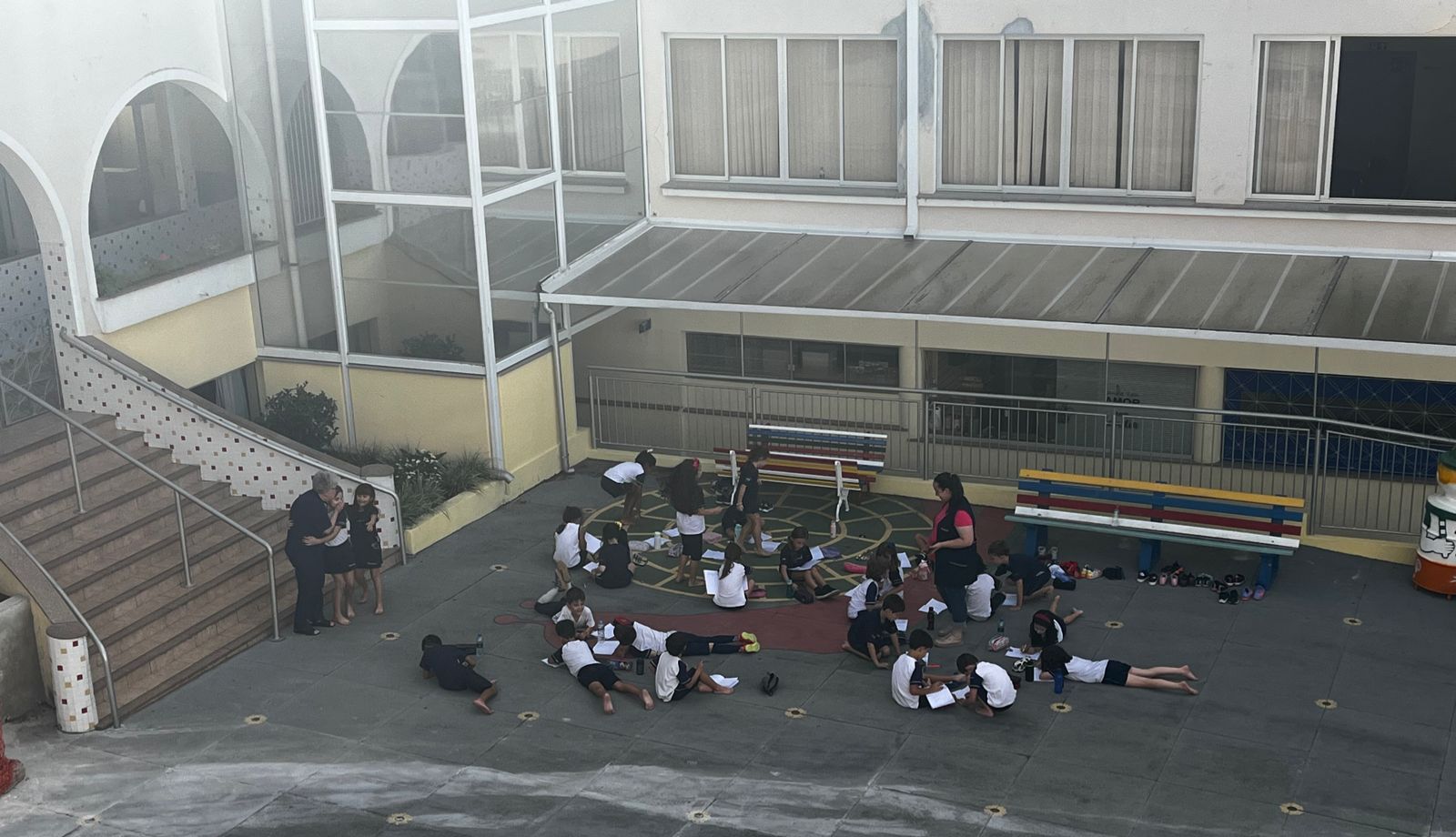 Momento com Ir. Mirtes Nossa Senhora Menina