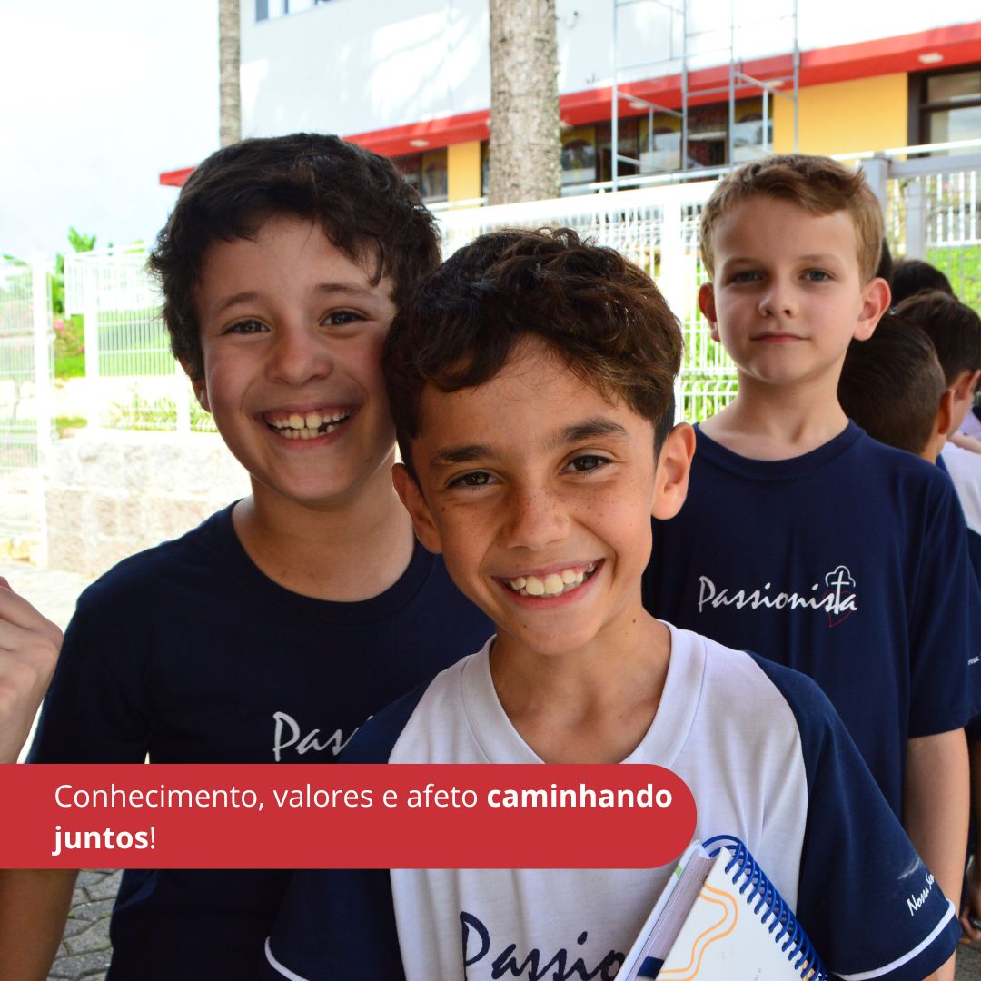 Conhecimento, valores e afeto caminham juntos! Nossa Senhora Menina