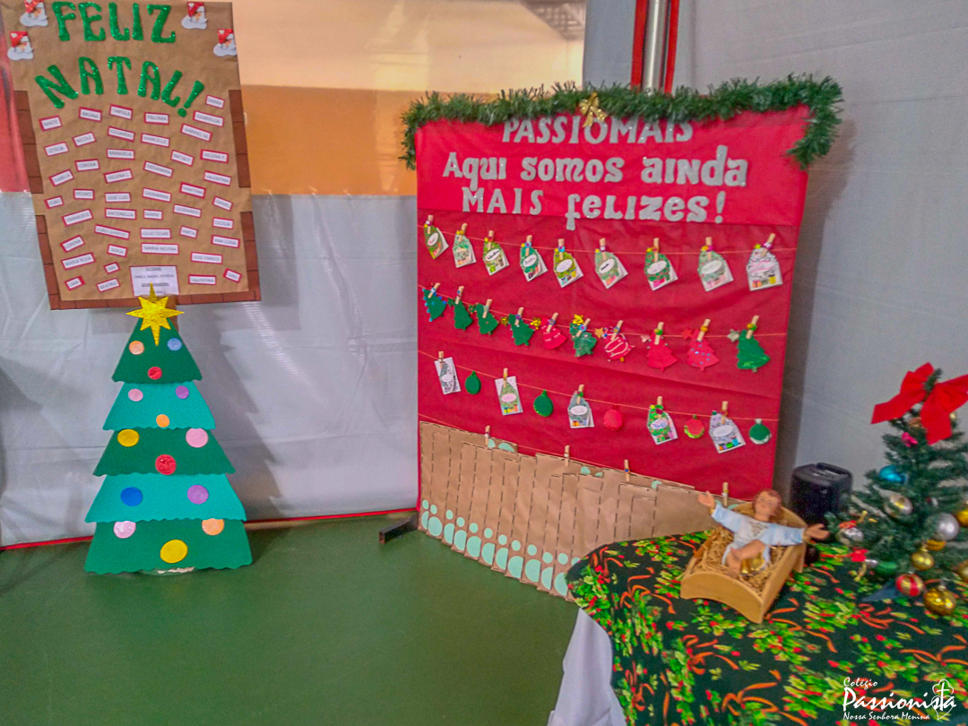 Ceia de Natal do Passio Mais Nossa Senhora Menina