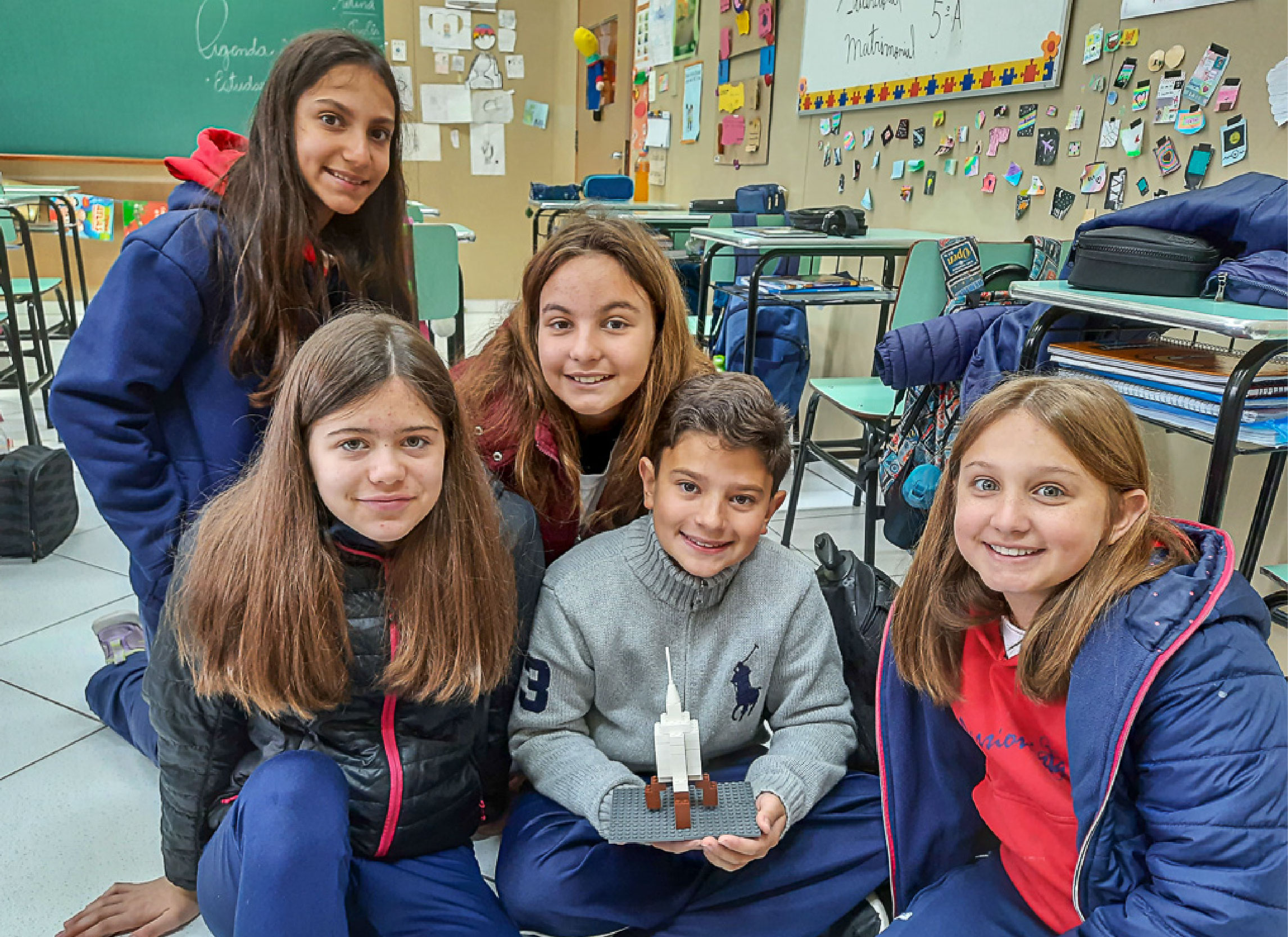 LEGO Education: Aula do 5 ano A Nossa Senhora Menina