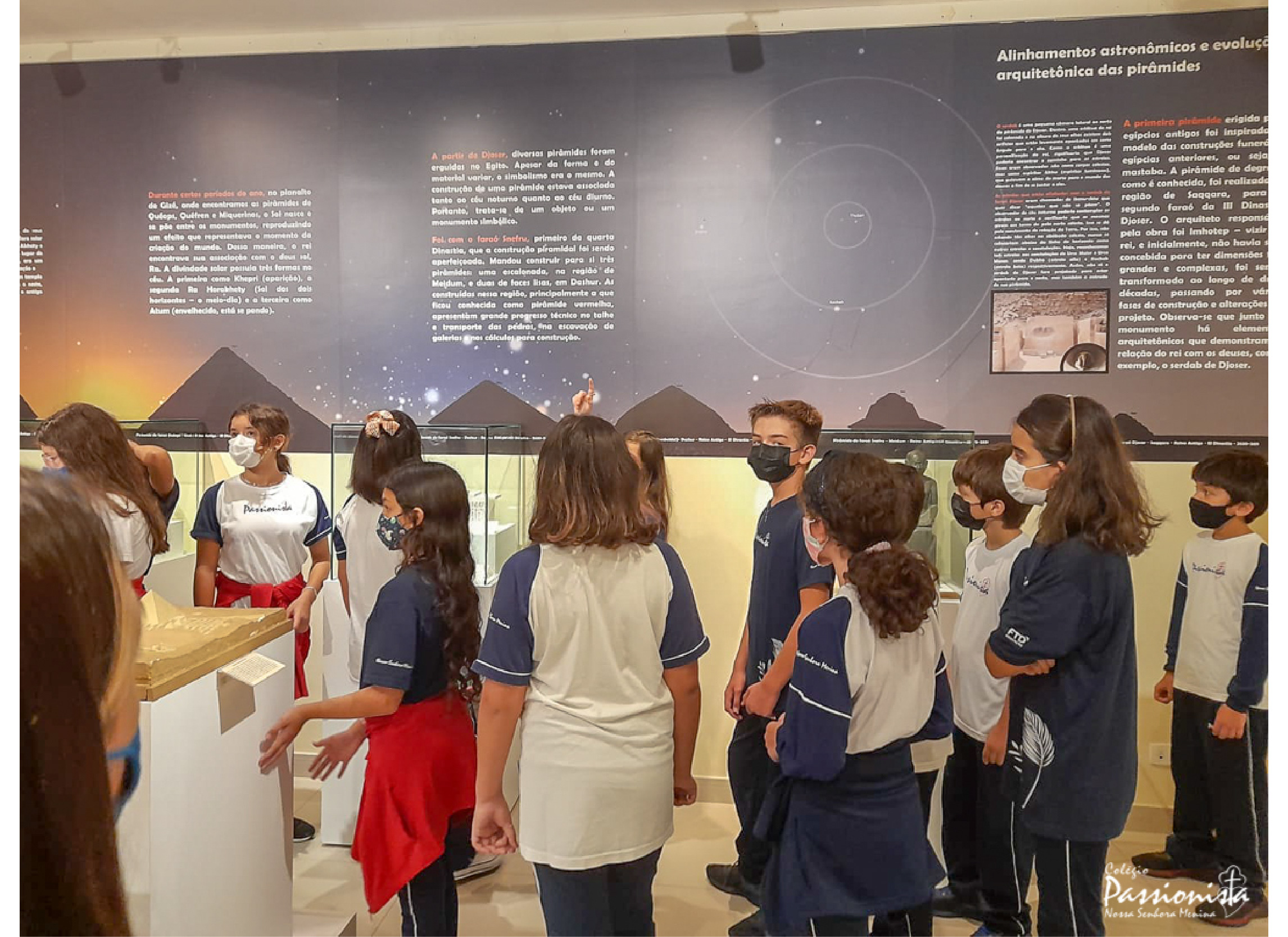 6 ano A e B no Museu Egpcio Nossa Senhora Menina