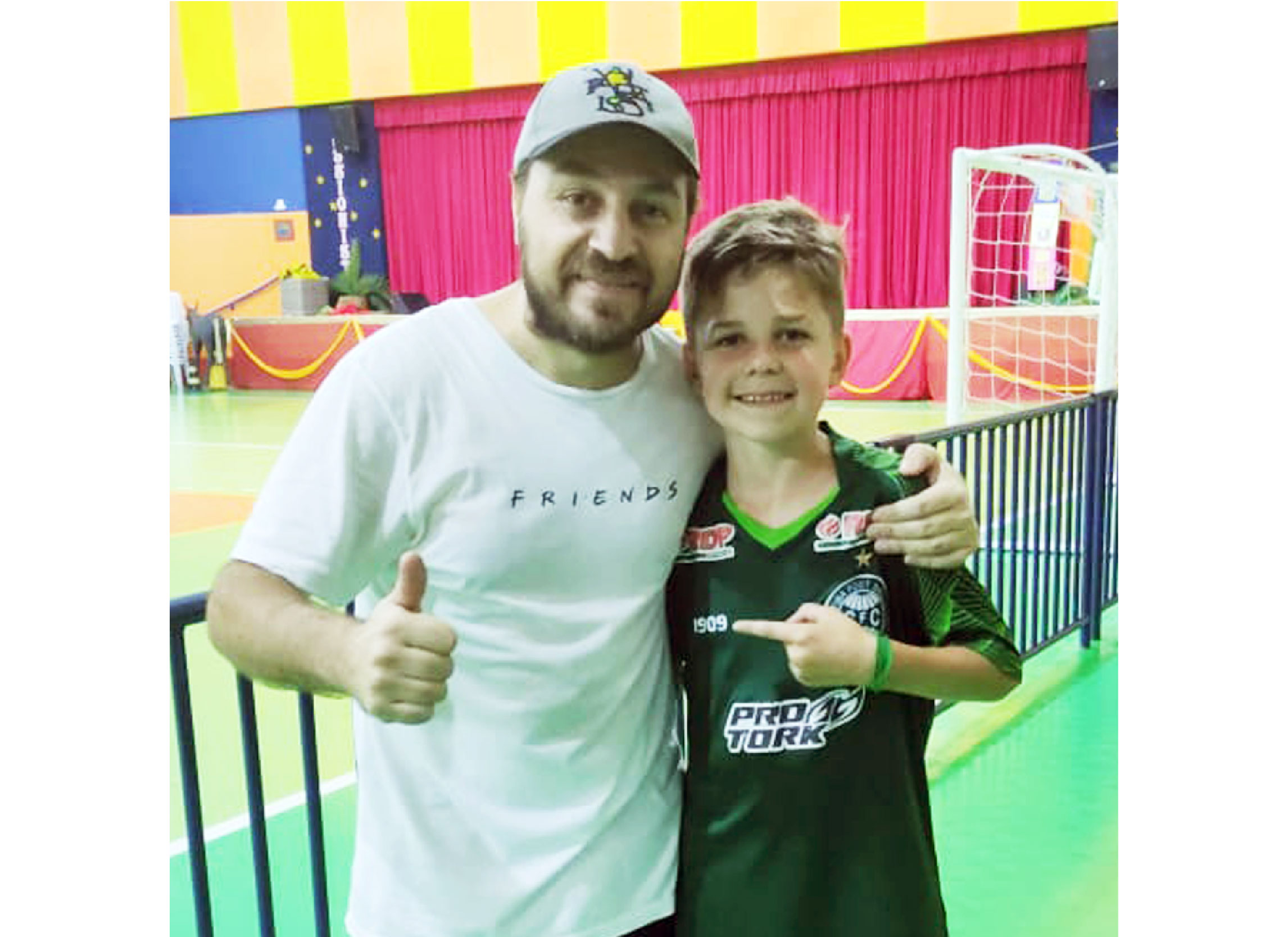 Tem mais Passionista arrasando no esporte! Nossa Senhora Menina