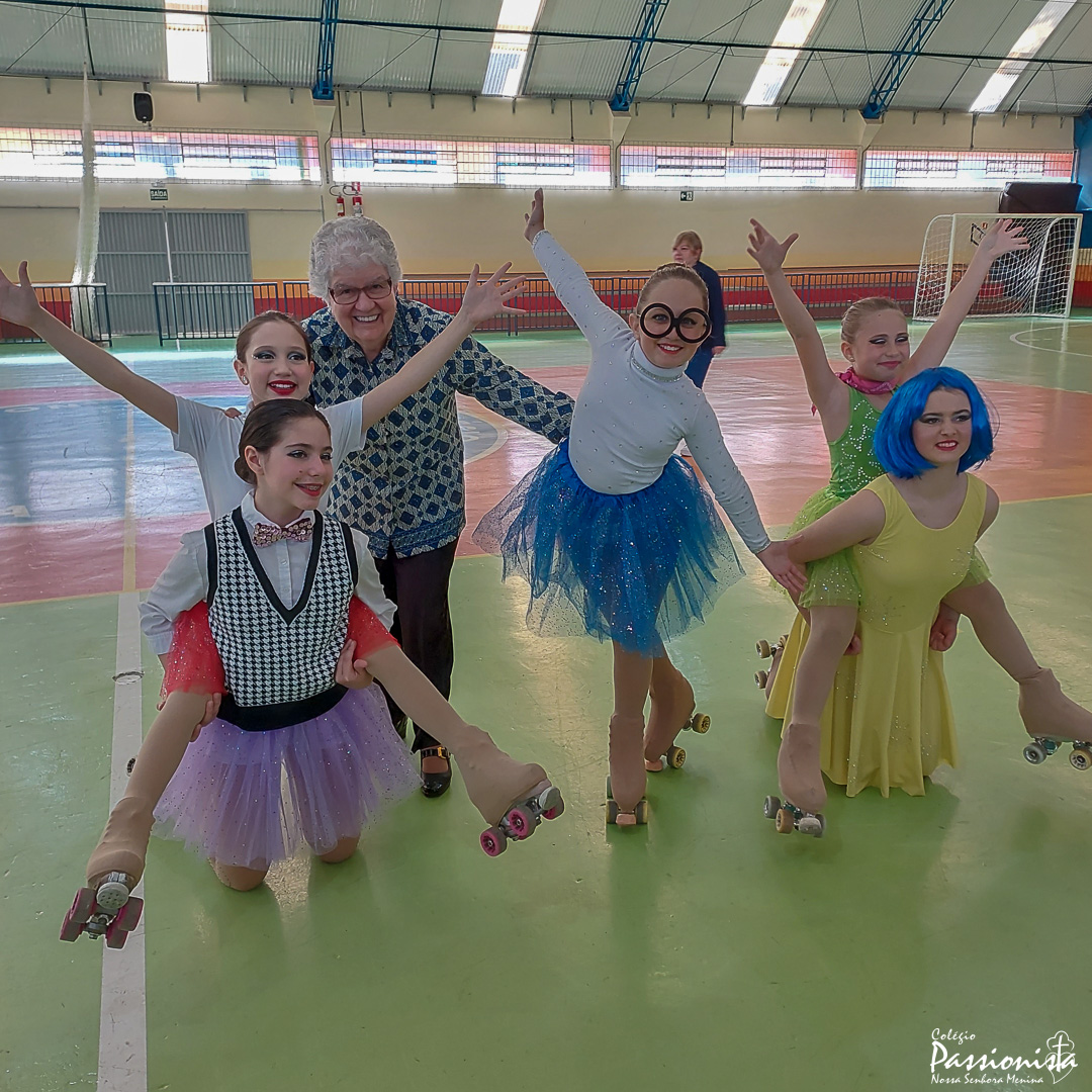 Patinao artstica no Passio Nossa Senhora Menina