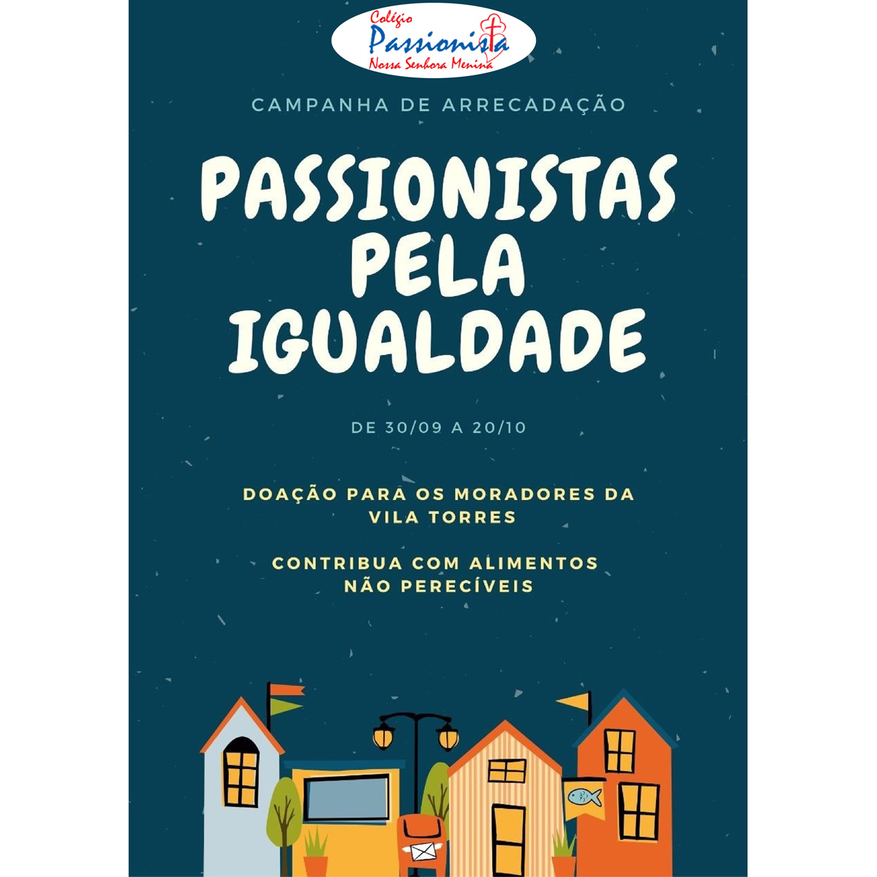 Gestos concretos de solidariedade Nossa Senhora Menina