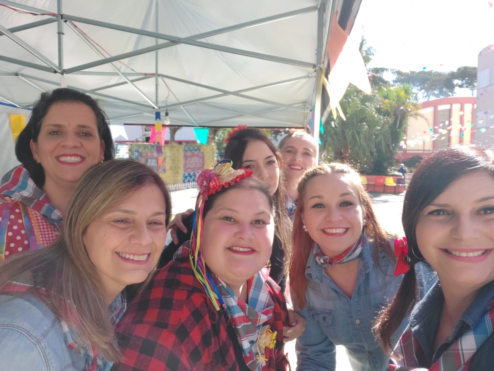 As atividades que aconteceram em Junho Nossa Senhora Menina