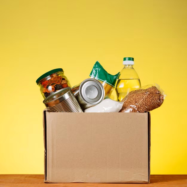 Doao de alimentos Nossa Senhora Menina