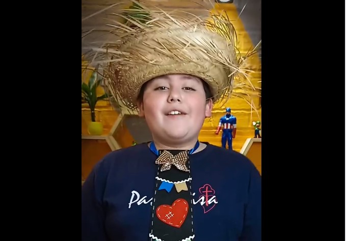E est chegando a Festa Junina Nossa Senhora Menina