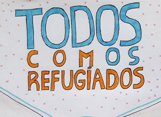 A triste realidade dos refugiados de guerras Nossa Senhora Menina