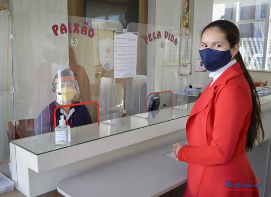 Preparao para o retorno s aulas presenciais. Nossa Senhora Menina